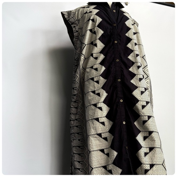 NWT Anthropologie Maeve The Lillian Button-Front Cotton Midi Dress, L - Picture 9 of 13